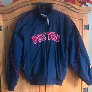 Authentic Majestic Red Sox Jacket - Men size L